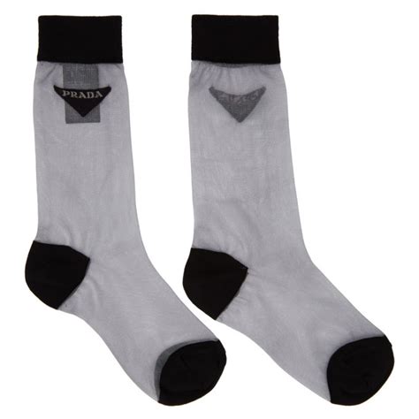 mesh prada socks|Prada Mesh Socks .